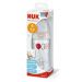 NUK sklenená fľaša First  Choice Macko PU 240ml, 0-6m