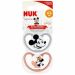 NUK Silikónový cumlík Space Disney Mickey & Minnie 2ks, 0-6m