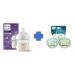 Avent SCY900/00 + SCF376/18 Natural Response fľaša 0m+, 125ml a Cumlík Ultra air nočný 6-18m  2ks