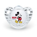 NUK Cumlík silikónový MICKEY 1ks, 0-6m