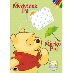 Vymaľovanka A4/ Macko Puf